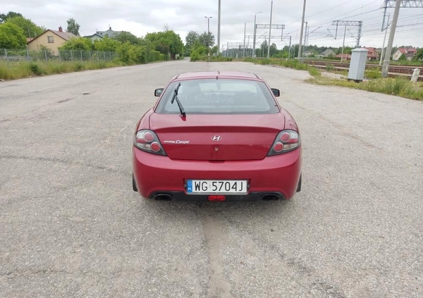 Hyundai Coupe cena 17500 przebieg: 280790, rok produkcji 2007 z Dobrzany małe 191